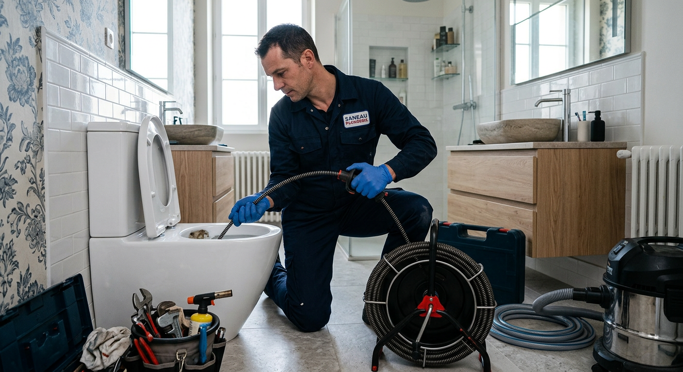 débouchage WC furet Villiers-sur-Marne