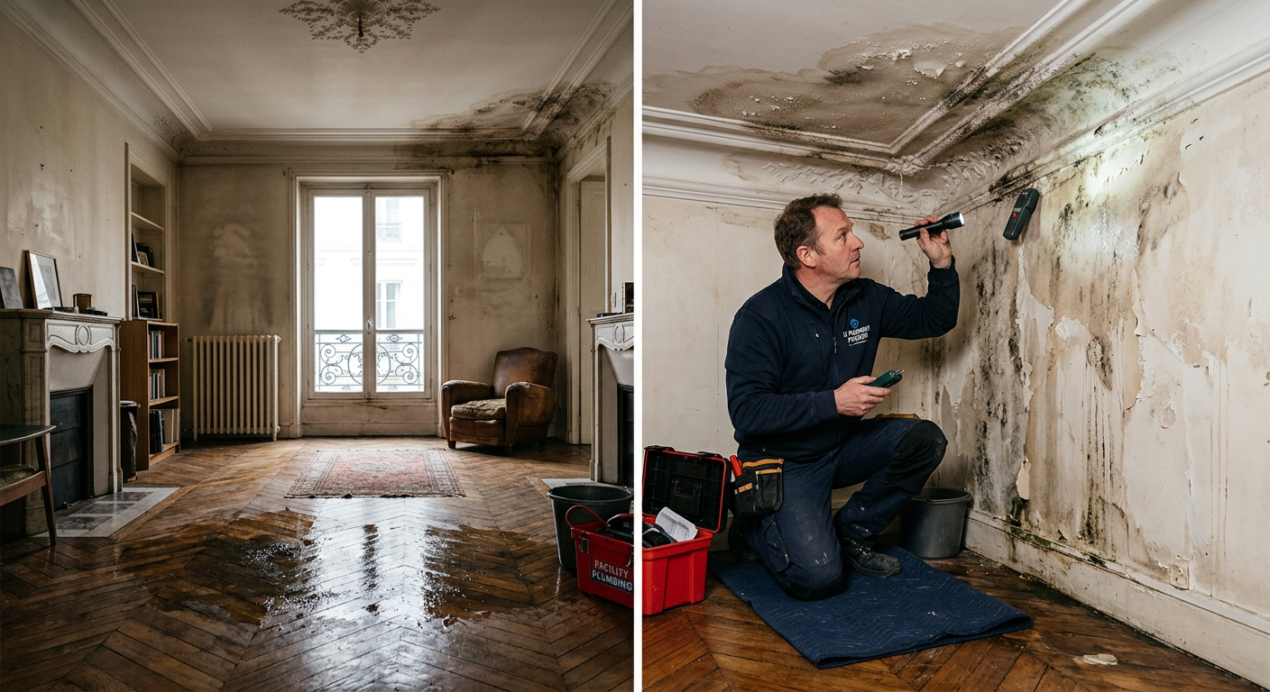 dégât des eaux intervention Villiers-sur-Marne