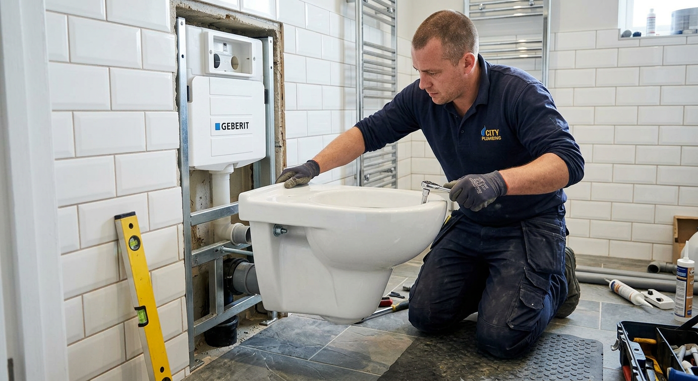 installation WC suspendu Villiers-sur-Marne